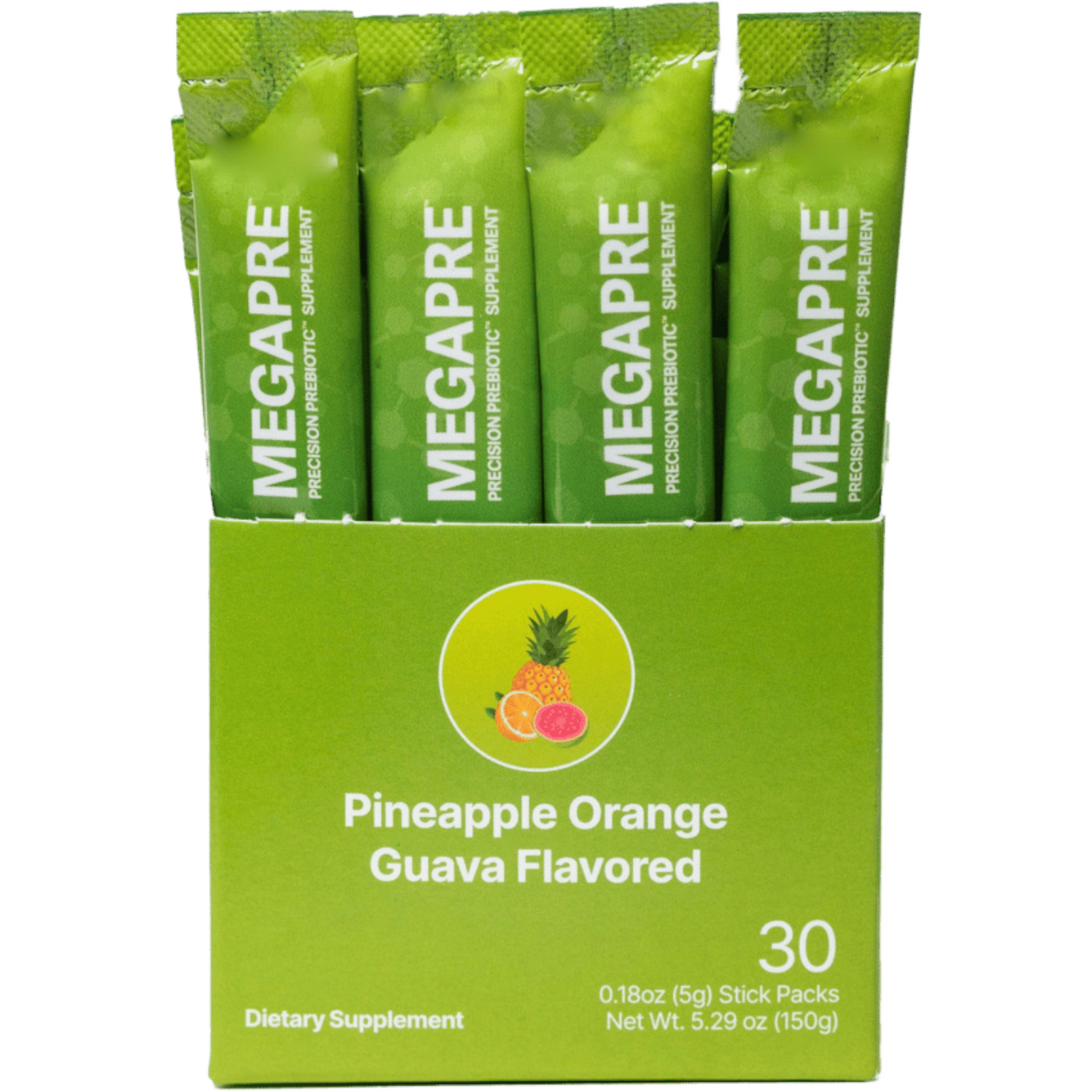 MegaPre Powder by Microbiome Labs - 30 Stick Packs - Clinical Nutrition ...