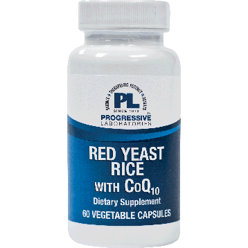 Red Yeast Rice with CoQ10 60 vcaps by Progressive Labs - Clinical ...