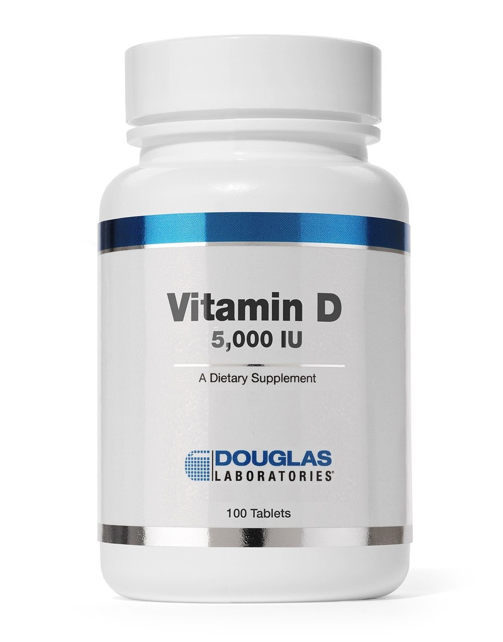 Vitamin D 125 mcg (5,000 IU) 100 tablets by Douglas Labs