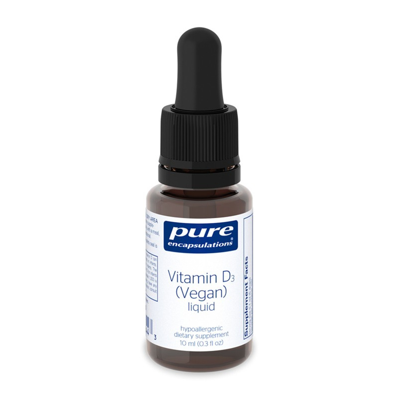 Vitamin D3 (Vegan) liquid - 10 ml by Pure Encapsulations