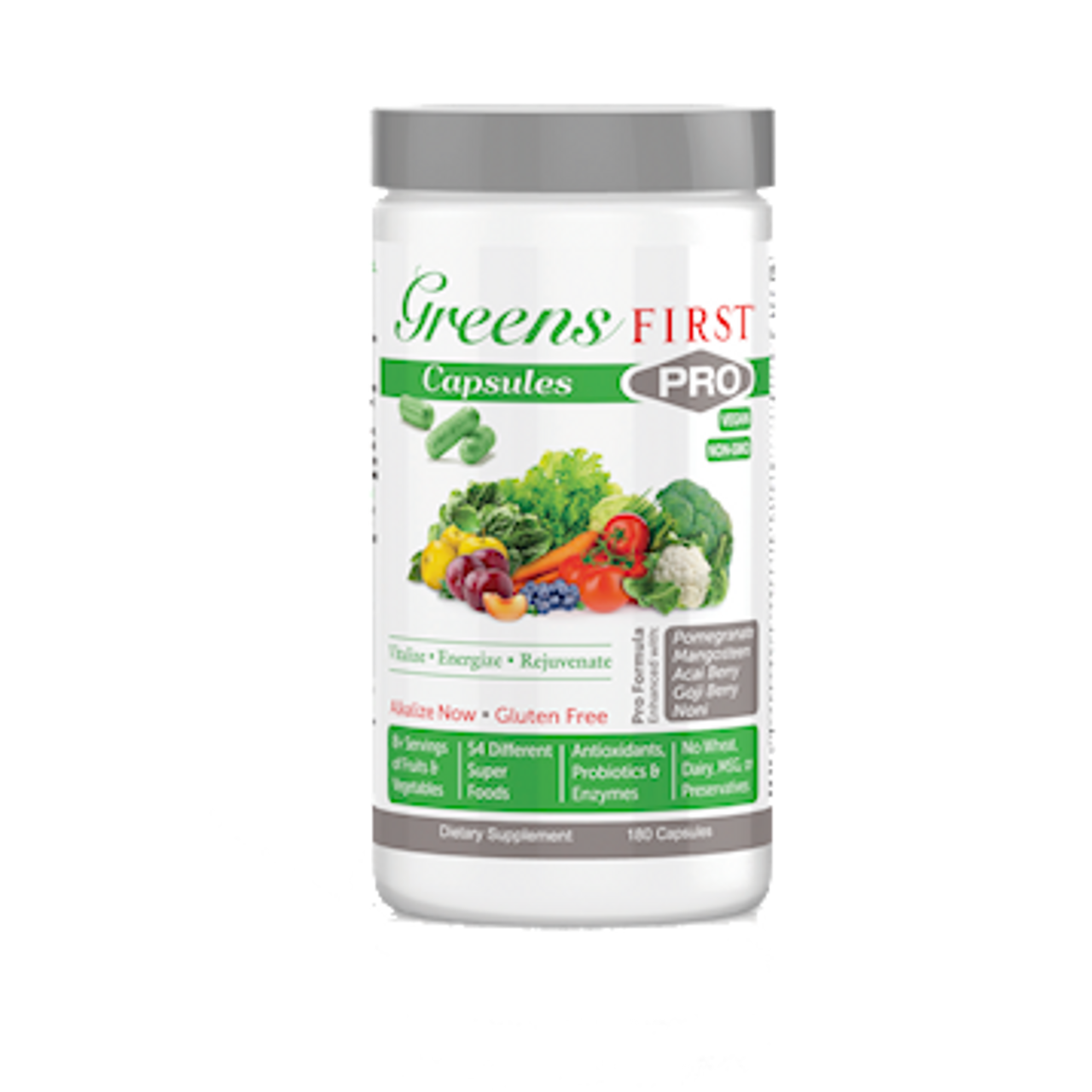 PRO Caps by Greens First 180 caps (GRFGFCAPPRO)