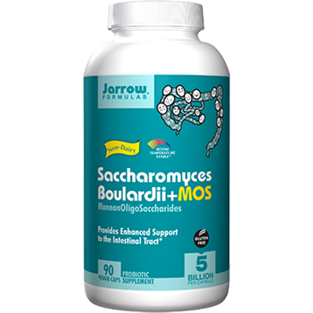 Saccharomyces Boulardii + MOS By Jarrow Formulas 90 vcaps