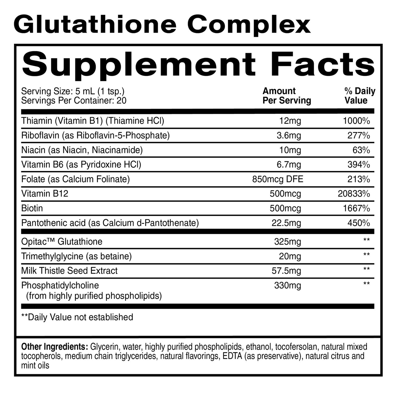 Glutathione Complex (3.38 oz.) 100 ml by QuickSilver Scientific Liposomal supplements Glutathione Complex (3.38 oz.) 100 ml by QuickSilver Scientific Liposomal supplements