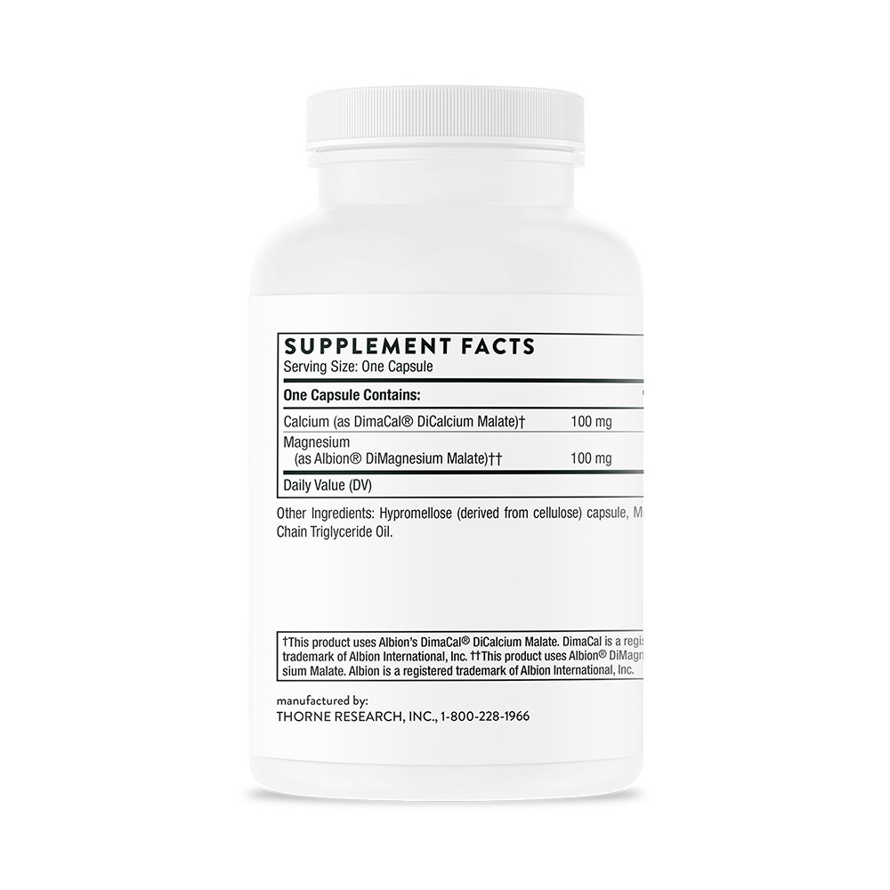 CalciumMagnesium Malate 240 count by Thorne Research