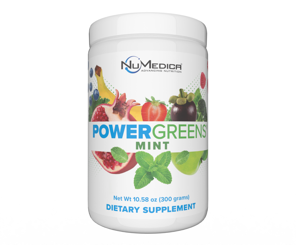 Power Greens Mint (30 servings ) 10.58 oz. by NuMedica
