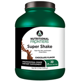 Vegan Protein Powder - Super Shake Chocolate by Nutritional Frontiers 2.3 lbs (1,056 g)