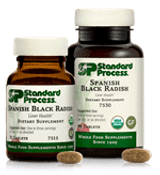 Spanish Black Radish 7530 by Standard Process 90 tablets