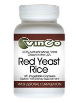 Red Yeast Rice (Rx) 600 mg by Vinco 120 caps