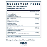 Liver Support II (w/Picrorhiza) by Vital Nutrients 60 vegan capsules