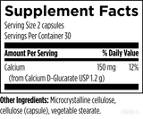 Calcium D-Glucarate 60 capsules by Designs For Health