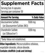 Glucosamine Chondroitin 120 capsules by Designs For Health