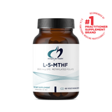 L-5-MTHF 8,500 mcg DFE (5 mg) 60 capsules by Designs For Health