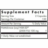 Nattokinase 50 mg 90 vcaps by Allergy Research Group