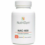 NAC-600 mg N-Acetyl-Cysteine by Nutri-Dyn - 60 Capsules