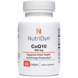 CoQ10 200 mg by Nutri-Dyn - 60 Softgels