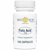 Folic Acid 5 mg 100 caps by Bio-Tech