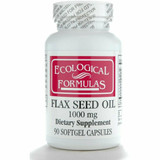 Flax Seed Oil (Organic) 90 gels by Ecological Formulas