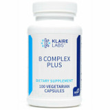 B-Complex Plus 100 vcaps by Klaire Labs