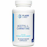 Acetyl-L-Carnitine 500 mg 90 Caps by Klaire Labs