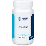 L-Tyrosine 500 mg 100 caps By Klaire Labs