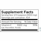 Vitamin C Powder 1 lb by Metabolic Maintenance