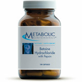 Betaine HCl w/ Pepsin 100 caps by Metabolic Maintenance