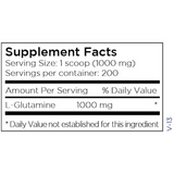 L-Glutamine Powder by Metabolic Maintenance - 200 Servings