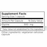 Glycine 500 mg 250 caps by Metabolic Maintenance