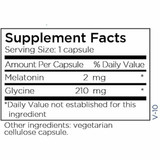 Melatonin 2 mg 180 caps by Metabolic Maintenance