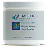 Vitamin/Mineral Base Powder 312 g by Metabolic Maintenance