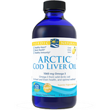 Arctic Cod Liver Oil Lemon 8 oz By Nordic Naturals