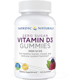 Zero Sugar Vitamin D3 60 Gummies By Nordic Naturals