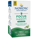 Omega Focus 60 softgels By Nordic Naturals- NEW NAME Focus Support