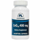 CoQ10 w/Rice Bran Oil 400 mg 30 gels by Progressive Labs