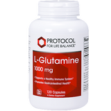 L-Glutamine 1000 mg 120 caps by Protocol For Life Balance