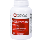 L-Glutamine 1000 mg 120 caps by Protocol For Life Balance