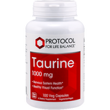 Taurine Extra Strength 1000 mg 100 caps by Protocol For Life Balance