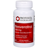 Resveratrol 200 mg 60 vcaps by Protocol For Life Balance