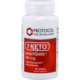 7 KETO 100 mg 60 softgels by Protocol For Life Balance