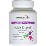 Kidz Digest Chewable by Transformation Enzyme - 90 Chewable Tablets