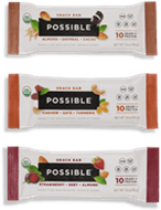 POSSIBLE Snack Bar by POSSIBLE 1 Box - Cashew Date Turmeric