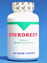 Uses:

Provides adrenal support.

please contact our office's customer service or schedule a consult with our clinical nutritionist physician and medical practitioner.

Ingredients:

¢Cordyceps
¢Rhodiola Rosea (Standardized Siberian Rhodiola Rosea) bioactive Rosavin
¢Rosin
¢Salidrose
¢Maca Root
¢Ashwaganda root
¢Eleuthero
¢Sun dried salt crystals*


*The minute amount of salt crystals in Enerdreen is not contra-indicated for those diagnosed with hypertension and/or renal conditions.  The crystals serve as a catalyst.

Suggested Use:

Adults:

2-3 capsules before breakfast and/or before lunch.

Children:

Half or less the adult dosage.