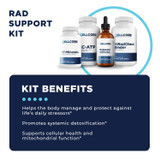 RAD Support Protocol by CellCore Biosciences Detoxification Support*, Mitochondrial Support*, Immune Support*
