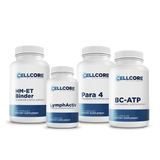 Foundational Protocol Step 4: Systemic Detox by CellCore Biosciences Detoxification Support*, Lymphatic Support*, Immune System Support*