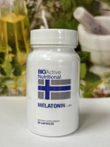MELATONIN 3MG (60 CAPSULES) By Bio Active Nutritional MELATONIN 3MG (60 CAPSULES) By Bio Active Nutritional