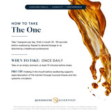 The One NET WT 3.38 FL OZ (100ML) By Quick Silver From Clinical Nutrition Centers