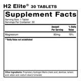 H2 Elite® 30 Tablets  By Quick Silver From Clinical Nutrition Centers