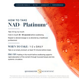 NAD+ Platinum® NET WT 3.38 FL OZ (100ML) By Quick Silver From Clinical Nutrition Centers