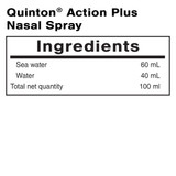 Quinton® Action Plus Nasal Spray (100 ml) By Quick Silver From Clinical Nutrition Centers