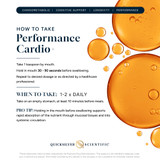 Performance Cardio+ NET WT 3.38 FL OZ (100mL) By Quick Silver From Clinical Nutrition Centers